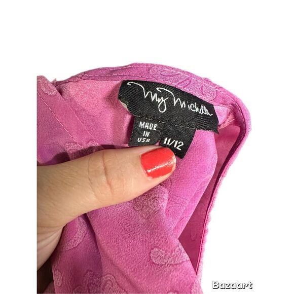 My Michelle Pink Maxi Dress size 11/12 - Picture 4 of 6